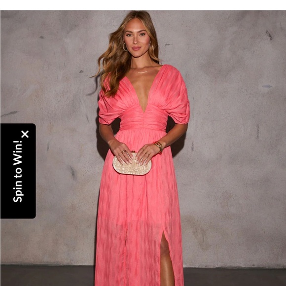 Vici Dresses & Skirts - Vici Coral Maxi Dress